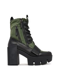 United Nude Trzewiki Grip Combat Mid 10962904165 Khaki. Kolor: brązowy. Materiał: skóra