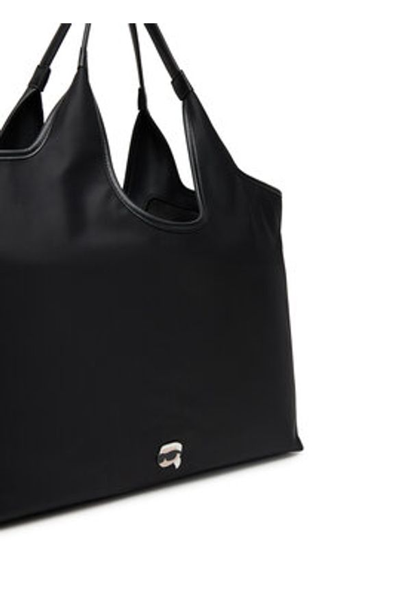 Karl Lagerfeld - KARL LAGERFELD Torebka A3W30115 Czarny. Kolor: czarny. Materiał: skórzane