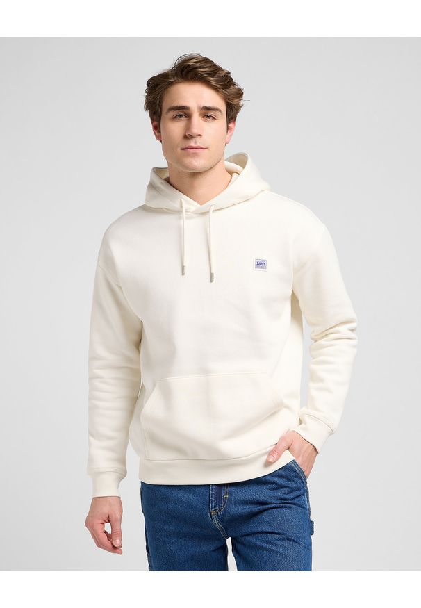 Lee - MESKA BLUZA LEE WW HOODIE ECRU 112372314