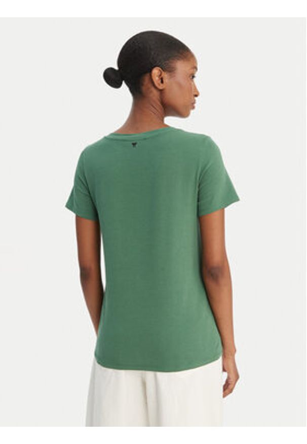Weekend Max Mara T-Shirt Multif 2615971012 Zielony Regular Fit. Kolor: zielony. Materiał: bawełna