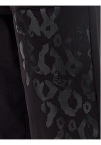 EA7 Emporio Armani Spodnie dresowe 7W000480 AF13135 UC001 Czarny Regular Fit. Kolor: czarny. Materiał: bawełna #5