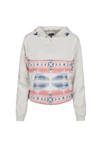 Kurtka damska Urban Classics extended shoulder. Kolor: różowy, biały, wielokolorowy #1