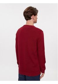 Tommy Jeans Sweter Essential DM0DM11856 Czerwony Regular Fit. Kolor: czerwony. Materiał: bawełna #2