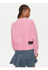 Karl Lagerfeld Jeans Bluza 240J1807 Różowy Regular Fit. Kolor: różowy. Materiał: bawełna