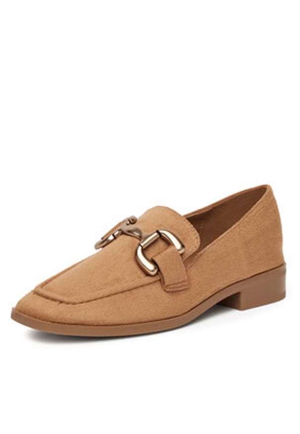 DeeZee Loafersy RD2 Brązowy. Kolor: brązowy. Materiał: materiał