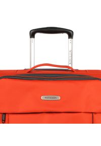 Wittchen - Średnia miękka walizka basic. Kolor: pomarańczowy. Materiał: poliester. Styl: klasyczny #10