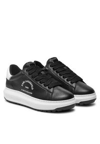 Karl Lagerfeld - KARL LAGERFELD Sneakersy KL57538 Czarny. Kolor: czarny. Materiał: skóra #3