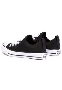 Converse Trampki Ctas Shoreline Knit Slip 565489C Czarny. Kolor: czarny. Materiał: materiał #2