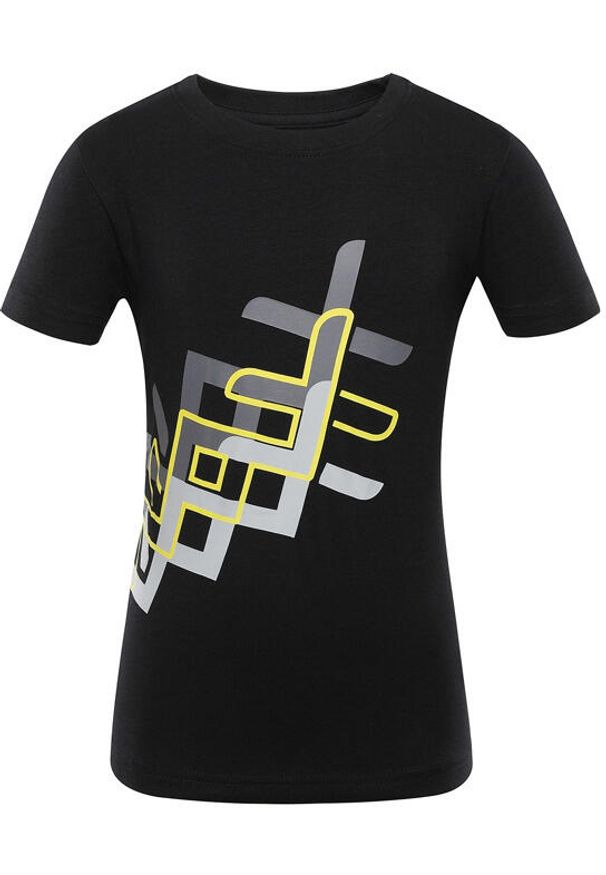 Naak - T-shirt dla Dzieci Nax Ilbo 116-122 z Miękkiej Bawełny i Idealnym Dopasowaniem. Kolor: wielokolorowy. Materiał: bawełna. Wzór: nadruk