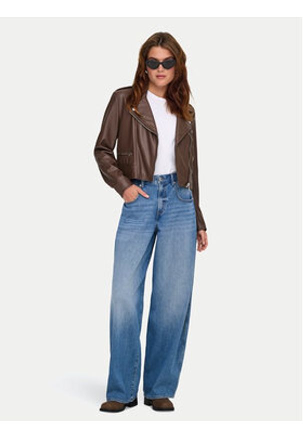 only - ONLY Jeansy Taylor 15367620 Niebieski Balloon Fit. Kolor: niebieski