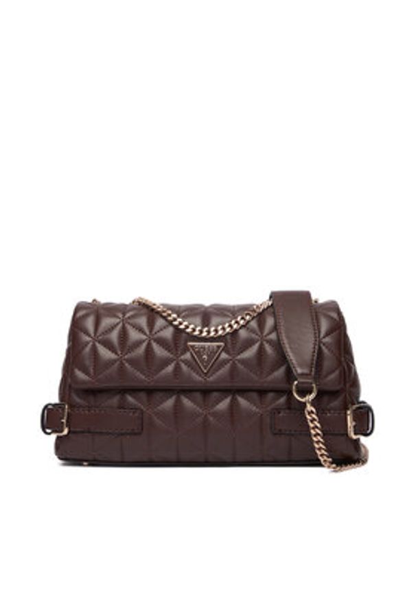 Guess Torebka Paisleigh HWQG98 83210 Brązowy. Kolor: brązowy. Materiał: skórzane