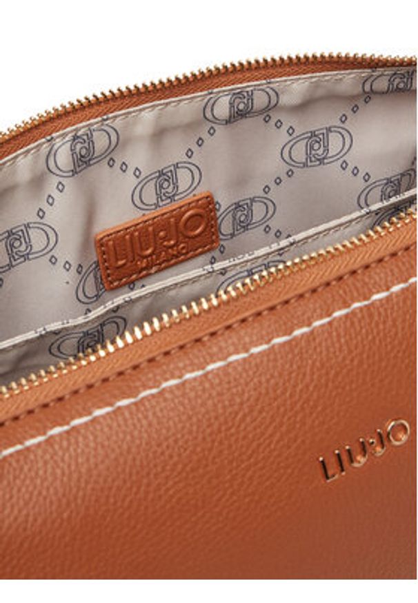 Liu Jo Torebka S Crossbody AA5072 E0058 Brązowy. Kolor: brązowy. Materiał: skórzane