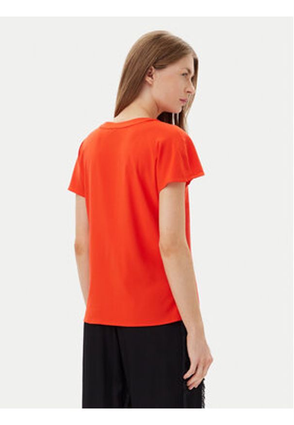 Vero Moda Bluzka Bella 10327551 Czerwony Regular Fit. Kolor: czerwony. Materiał: wiskoza