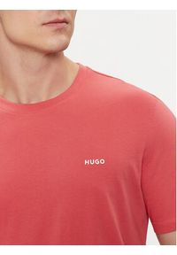Hugo T-Shirt Dero222 50466158 Czerwony Regular Fit. Kolor: czerwony. Materiał: bawełna