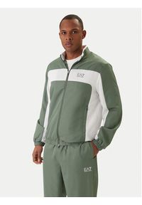 EA7 Emporio Armani Dres 7M001530 AF16072 Zielony Regular Fit. Kolor: zielony. Materiał: syntetyk #2