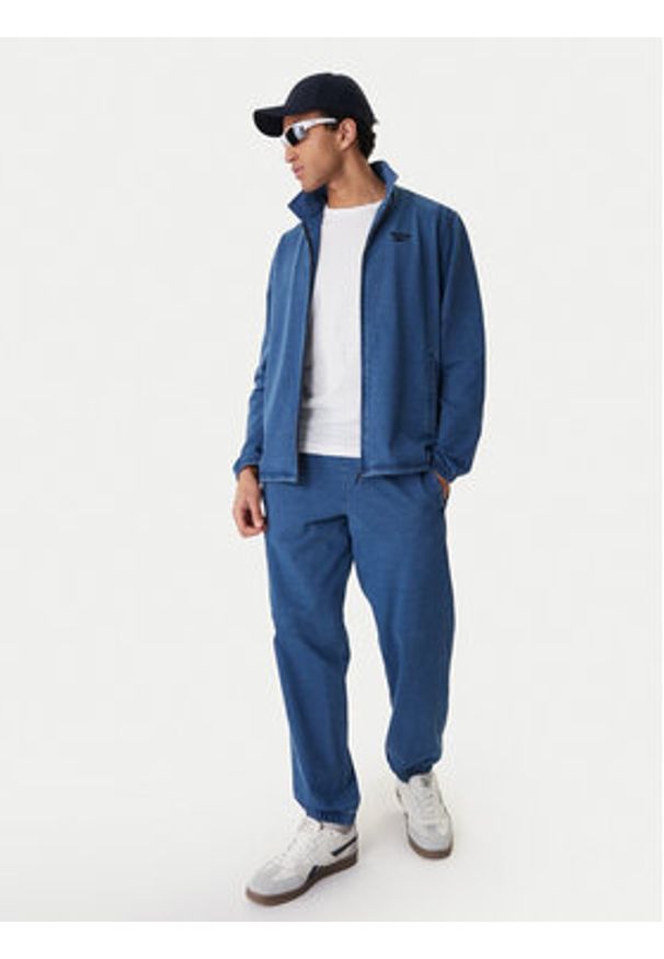 Reebok Bluza Aldridge RK25542CCM Niebieski Regular Fit. Kolor: niebieski. Materiał: bawełna