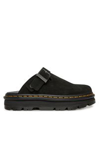 Dr. Martens Klapki Zebzag DM31657001 Czarny. Kolor: czarny. Materiał: nubuk, skóra #1