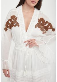 Ermanno Firenze - Sukienka mini z ramii ERMANNO FIRENZE. Długość: mini #2