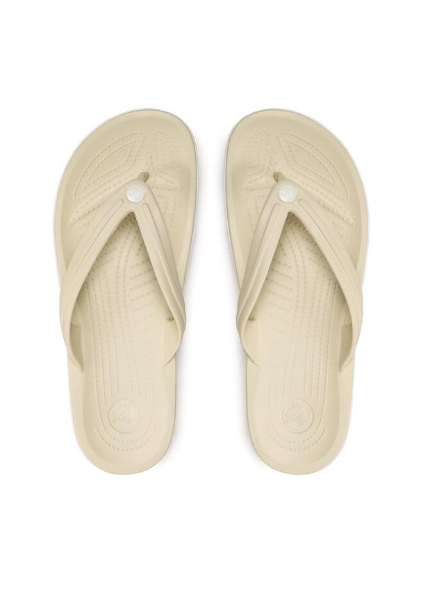 Japonki Crocs. Kolor: beżowy