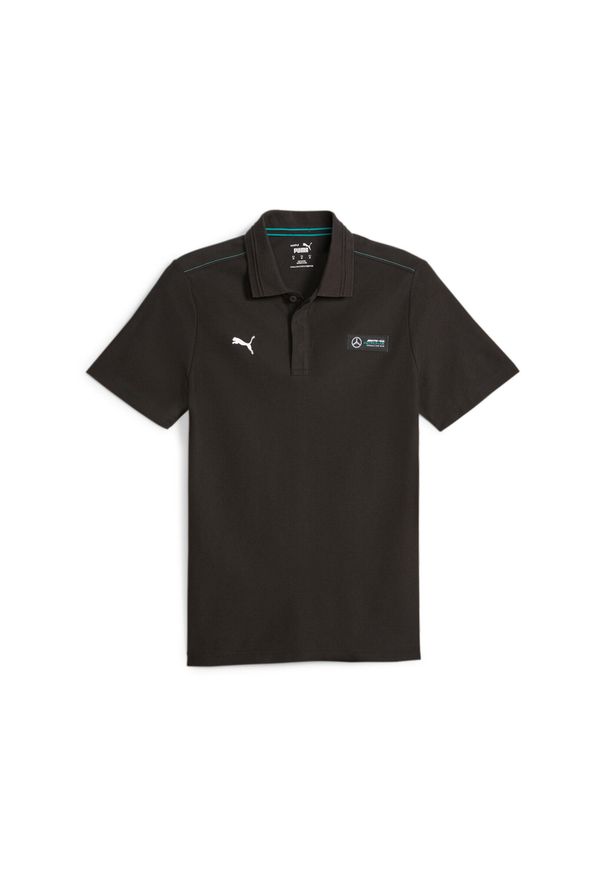 Puma Koszulka Polo Mapf1 62115401. Typ kołnierza: polo. Kolor: czarny