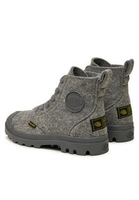 Palladium Trapery Pampa Hi Merino 74377-027-M Szary. Kolor: szary. Materiał: wełna, materiał #5