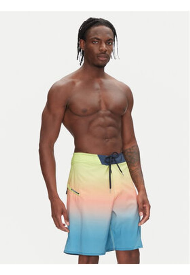 Volcom Szorty kąpielowe Vee Bee A0812505 Kolorowy Regular Fit. Materiał: syntetyk. Wzór: kolorowy