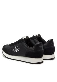 Calvin Klein Jeans Sneakersy Retro Runner Low Lace Ny Ml YW0YW01326 Czarny. Kolor: czarny. Materiał: materiał #5