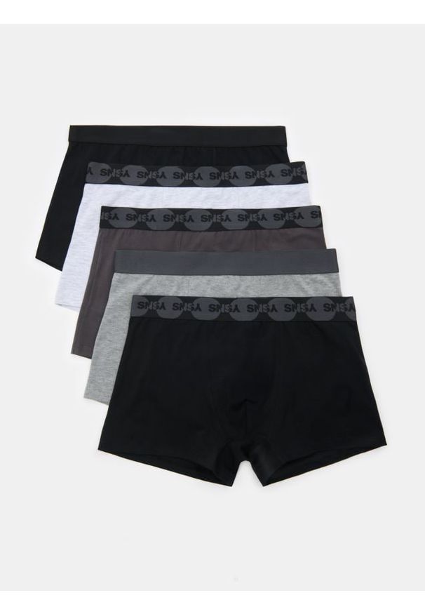 Sinsay - Bawełniane bokserki classic 5 pack - wielobarwny. Materiał: bawełna