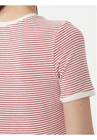 only - ONLY T-Shirt Tine 15315406 Czerwony Regular Fit. Kolor: czerwony. Materiał: wiskoza #5