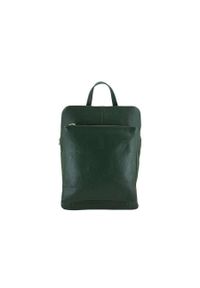 Barberinis - Plecak skórzany BARBERINI'S c. zielony 561-42. Kolor: zielony. Materiał: skóra. Styl: klasyczny