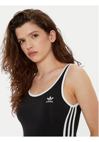 Adidas - adidas Body adicolor 3-Stripes JD4630 Czarny Slim Fit. Kolor: czarny. Materiał: bawełna #3