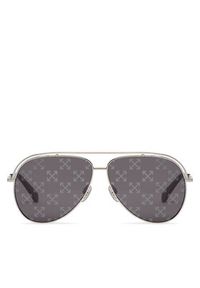 OFF-WHITE - Off-White Okulary przeciwsłoneczne OERI14K Srebrny. Kolor: srebrny #6