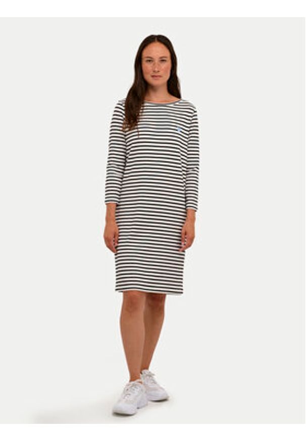 Kaffe Sukienka codzienna Liddy 10508481 Czarny Regular Fit. Okazja: na co dzień. Kolor: czarny. Materiał: syntetyk. Typ sukienki: proste. Styl: casual