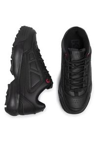 Kappa Sneakersy 242782 Czarny. Kolor: czarny. Materiał: skóra #5