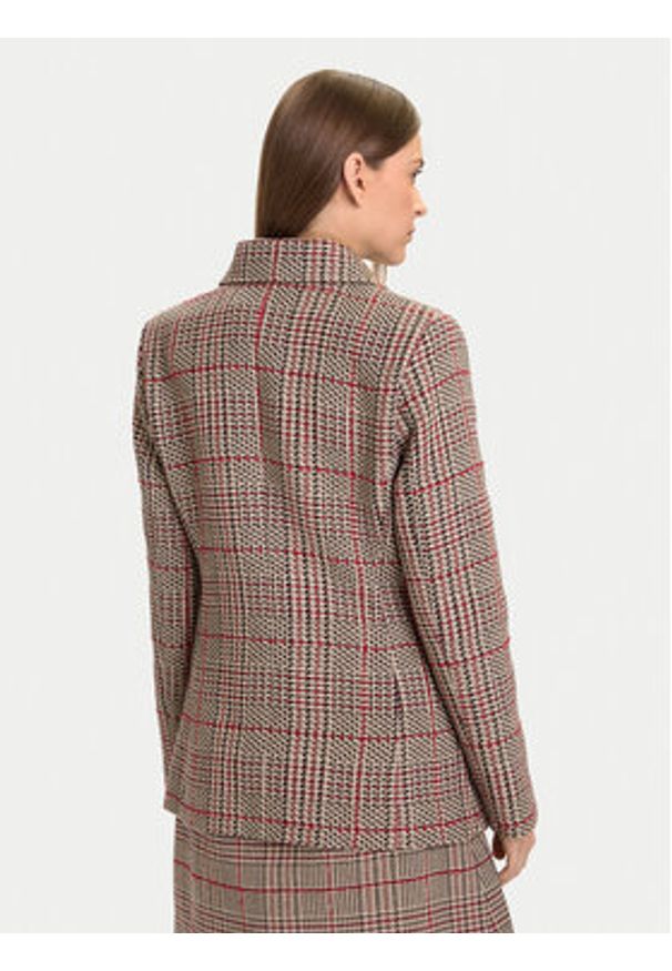 TOMMY HILFIGER - Tommy Hilfiger Kurtka przejściowa Seasonal WW0WW46656 Beżowy Slim Fit. Kolor: beżowy. Materiał: bawełna
