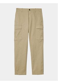 Sisley Spodnie materiałowe 4H2FSF03P Beżowy Straight Fit. Kolor: beżowy. Materiał: bawełna #5
