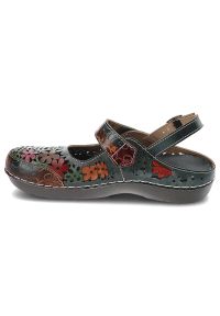 Czarne Sandały Laura Vita Modne Buty Damskie. Kolor: czarny. Materiał: jeans, materiał. Sezon: lato #3