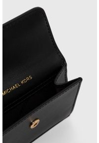 MICHAEL Michael Kors portfel skórzany damski kolor czarny. Kolor: czarny. Materiał: skóra #2