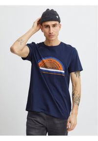 Blend T-Shirt 20715022 Granatowy Regular Fit. Kolor: niebieski. Materiał: bawełna #1