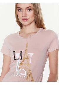 Liu Jo Sport T-Shirt TA3088 JS003 Różowy Regular Fit. Kolor: różowy. Materiał: bawełna. Styl: sportowy