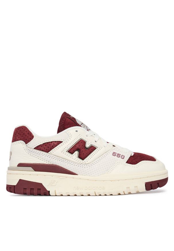 New Balance Sneakersy BB550LEZ Beżowy. Kolor: beżowy. Materiał: skóra