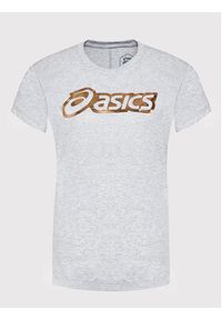 Asics T-Shirt Logo Graphic 2032B406 Szary Regular Fit. Kolor: szary. Materiał: syntetyk #3