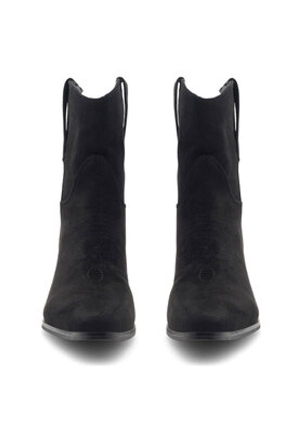 Jenny Fairy Kowbojki SISSEL WYL2410-6 Czarny. Kolor: czarny. Materiał: materiał