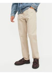 Jack & Jones Jeansy Chris 12246401 Beżowy Relaxed Fit. Kolor: beżowy #1