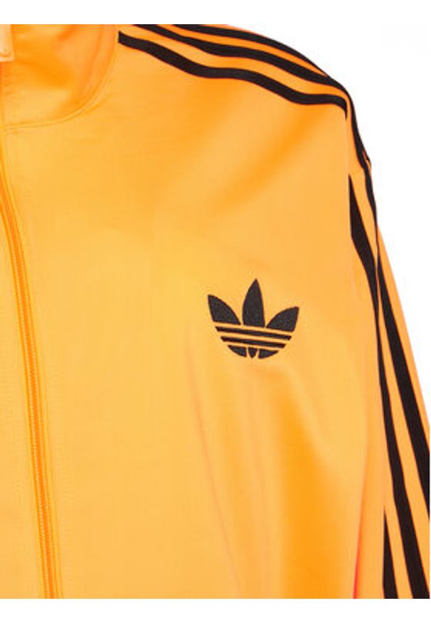 Adidas - adidas Bluza adicolor Classic Firebird JX7862 Żółty Loose Fit. Kolor: żółty. Materiał: syntetyk
