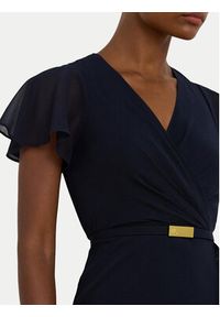 Lauren Ralph Lauren - LAUREN RALPH LAUREN Sukienka wieczorowa 253909447002 Granatowy Regular Fit. Kolor: niebieski. Materiał: syntetyk. Styl: wizytowy #2