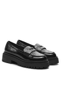 Steve Madden Loafersy Longhaul SM11003448 Czarny. Kolor: czarny. Materiał: skóra