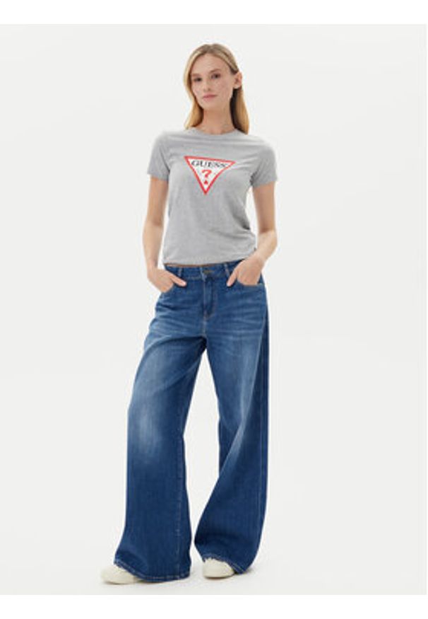 Guess Jeans Jeansy W5YA0O D0021 Niebieski Wide Leg. Kolor: niebieski