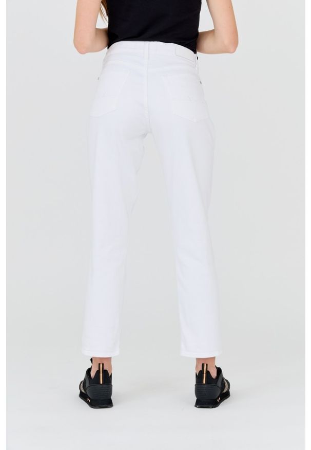 7 FOR ALL MANKIND Białe jeansy damskie Josefina. Kolor: biały. Styl: vintage