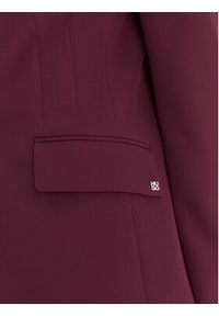 Hugo - HUGO Marynarka Asmalla-1 50533901 Fioletowy Slim Fit. Kolor: fioletowy. Materiał: syntetyk #4